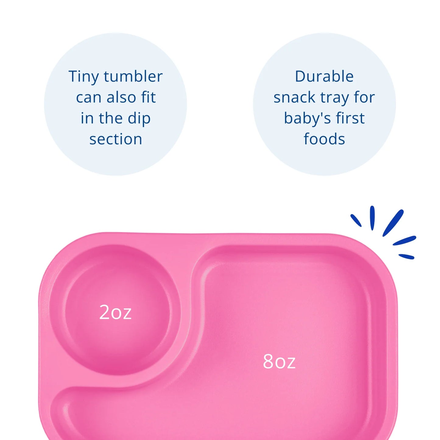 Re-Play Tiny Tray - Bright Pink