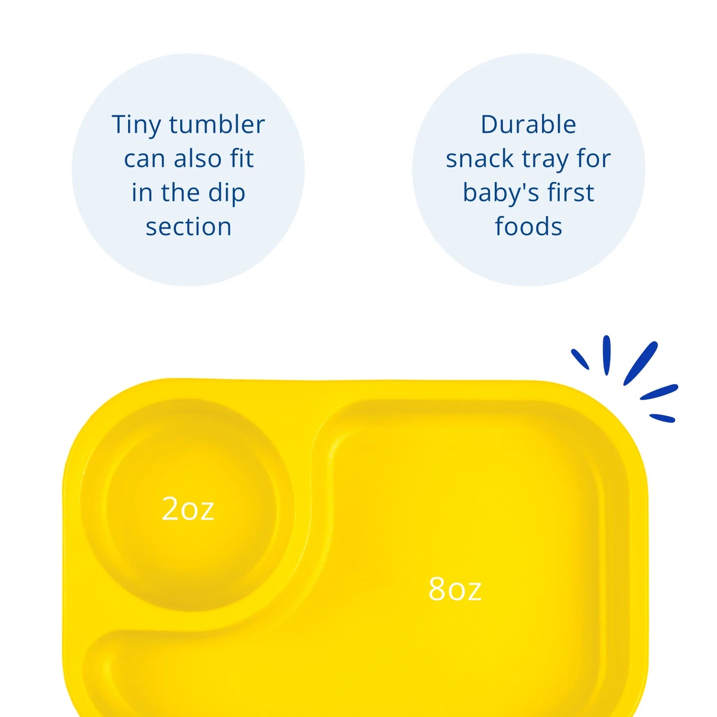Re-Play Tiny Tray - Yellow