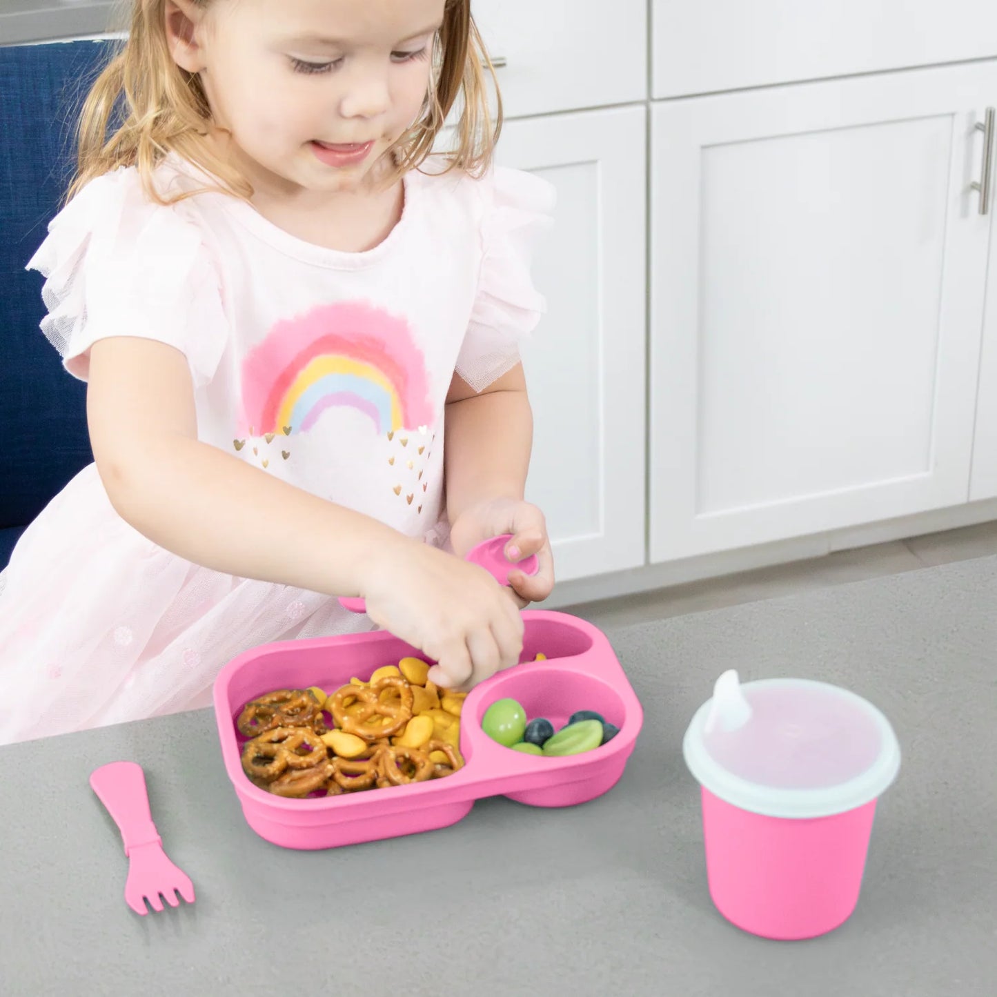 Re-Play Tiny Tray - Bright Pink