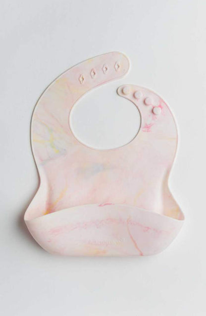 Silicone Printed Bib - Rainbow Dye Eye